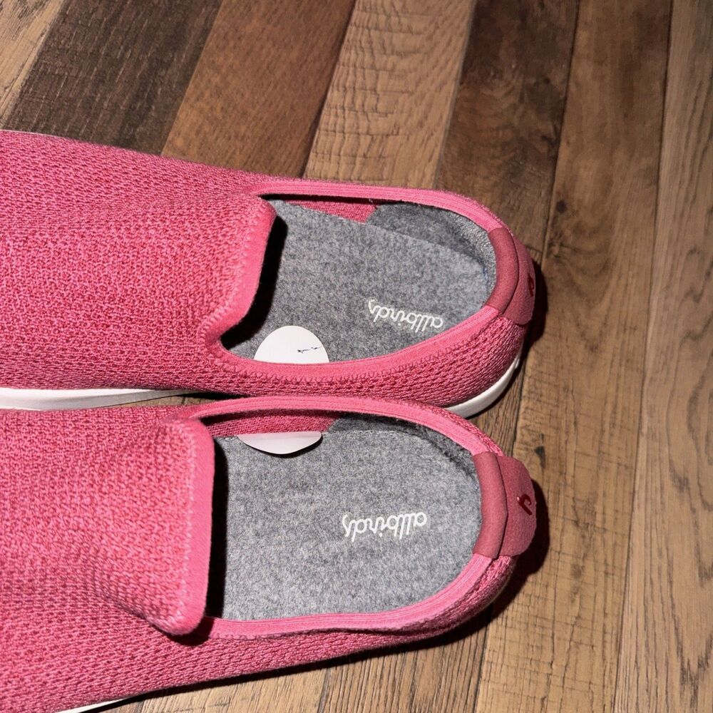 Allbirds Mens Tree Loungers Size 10 M Lux Pink Mesh Slip On Loafers Shoes - Picture 2 of 7